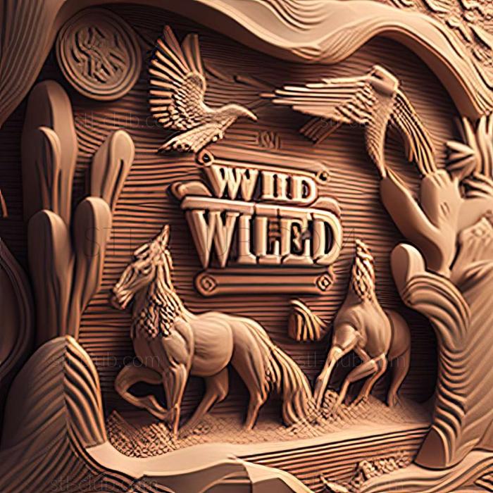 3D model wild west (STL)